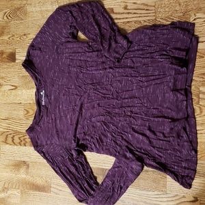 (L) Hanes Comfy Casual Everyday Classic Heathered Layers Nordic